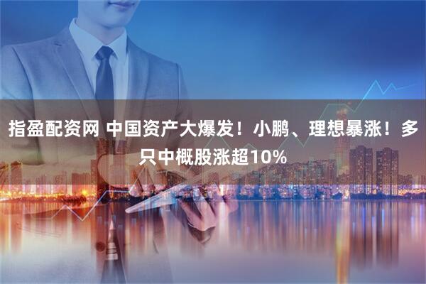 指盈配资网 中国资产大爆发！小鹏、理想暴涨！多只中概股涨超10%